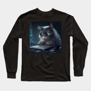 Cat with glasses Long Sleeve T-Shirt